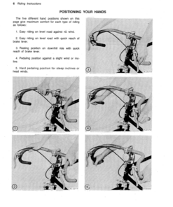 Alternative view of John Deere 10-Speed Bicycle Operator's Manual (OMM64648)