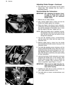Alternative view of John Deere 440 Liquifire Snowmobiles (155001-190000) Operator's Manual (OMM68919)