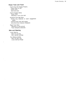 Alternative view of John Deere 340 Trailfire & Trailfire LX Snowmobiles (190000-222000) Operator's Manual (OMM69139)