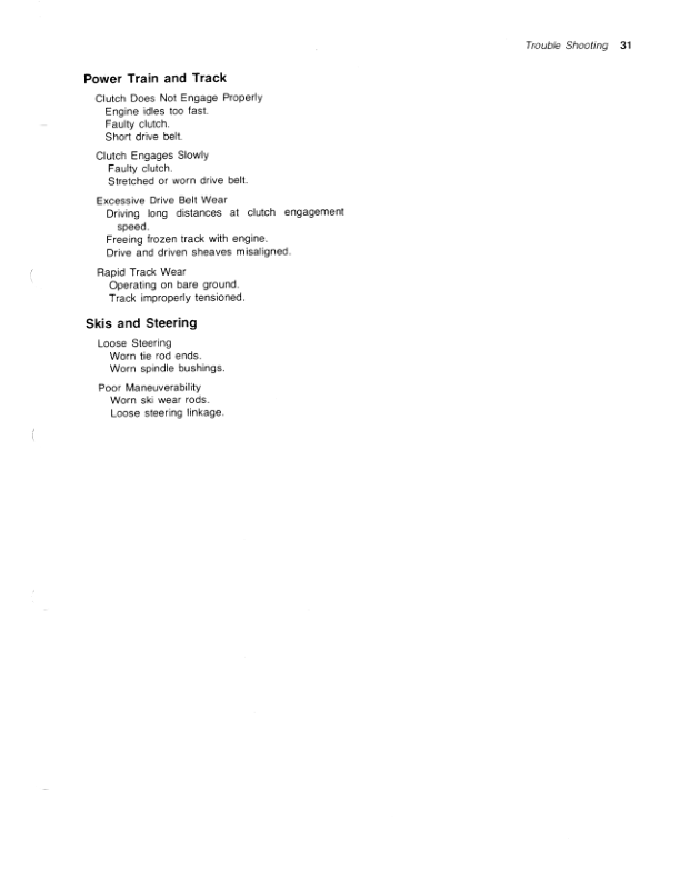 John Deere 340 Trailfire & Trailfire LX Snowmobiles (190000-222000) Operator's Manual (OMM69139) - Image 2