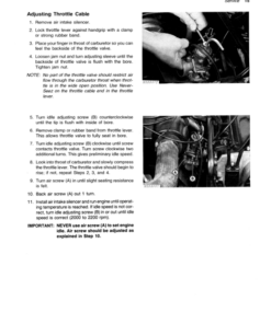 Alternative view of John Deere Trailfire LX Snowmobiles (285001- ) Operator's Manual (OMM69754)