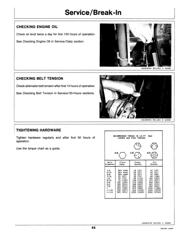John Deere 570 Skid Steers Operator's Manuals (OMM70000) - Image 2