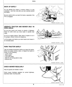 Alternative view of John Deere 38-Inch Mid-Mount Rotary Mower Operator's Manual (OMM71721)
