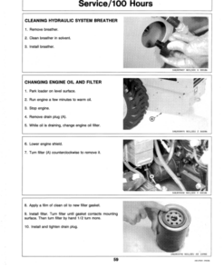 Alternative view of John Deere 675 Skid Steers Operator's Manuals (OMM71795)