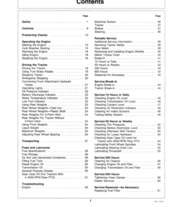 Alternative view of John Deere 332 Lawn & Garden Tractor Operator's Manual (OMM71799)