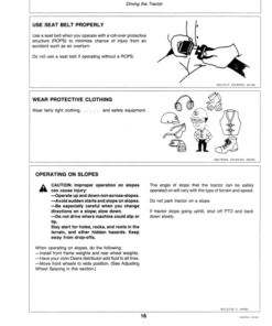 Alternative view of John Deere 756, 856 Turf Mower Traction Unit (-475000) Operator's Manual (OMM72247)