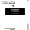 John Deere Tilt Dump Material Collection System Operator's Manual (OMM72874)
