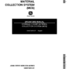 John Deere Hydraulic Dump Material Collection System Operator's Manual (OMM72875)