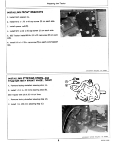 Alternative view of John Deere 172 Rotary Mower (525001-) Operator's Manual (OMM75865)