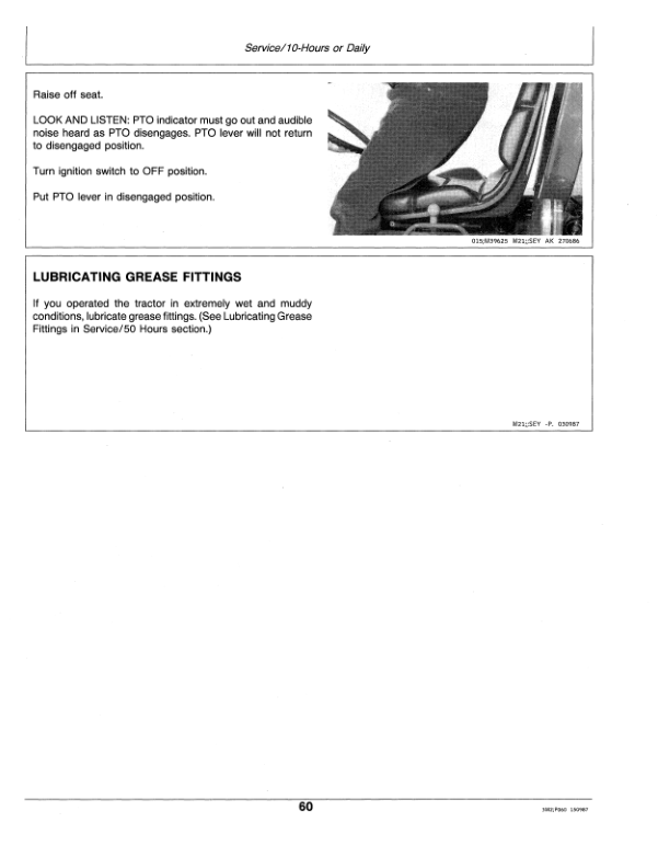 John Deere 655, 755 & 855 Tractors (475001-615000) Operator's Manual (OMM75873) - Image 2