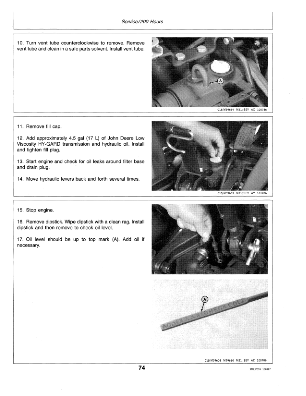 John Deere 655, 755 & 855 Tractors (475001-615000) Operator's Manual (OMM75873) - Image 3