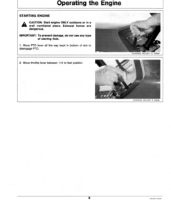 Alternative view of John Deere 756, 856 Compact Utility Tractor Operator's Manual (OMM75884)