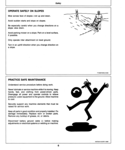Alternative view of John Deere 32-, 36-Inch Commercial Walk-Behind Mowers (116001-) Operator's Manual (OMM75887)