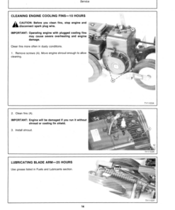 Alternative view of John Deere No. 3 Edger (110001-) Operator's Manual (OMM77271)
