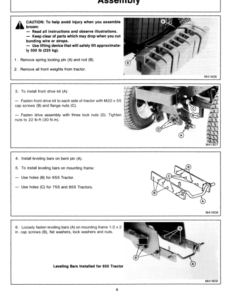 Alternative view of John Deere 246 Rotary Broom for 55 Series Tractors Operator's Manual (OMM77682)