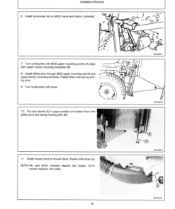 Alternative view of John Deere Tilt Dump Material Collection System Operator's Manual (OMM77689)
