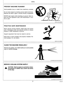 Alternative view of John Deere 14, 70, 90 Skid Steers Operator's Manuals (OMM77701)