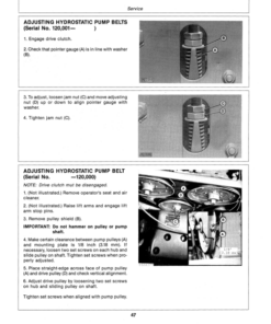Alternative view of John Deere 60 Skid Steers Operator's Manuals (OMM77702)