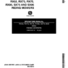 John Deere RX63, RX73, RX75, RX95, SX75, SX95 Riding Mowers (420001-) Operator's Manual (OMM79597)