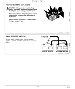Alternative view of John Deere 675B Skid Steers Operator's Manuals (OMM79635)