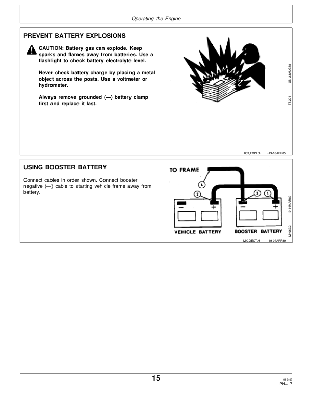 John Deere 675B Skid Steers Operator's Manuals (OMM79635) - Image 2