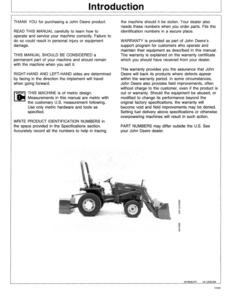 Alternative view of John Deere 60, 70 & 70A Loaders Operator's Manual (OMM79638)