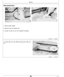Alternative view of John Deere 50-, 60-, 72-Inch Front-Mount Mowers (010001-) Operator's Manual (OMM79662)