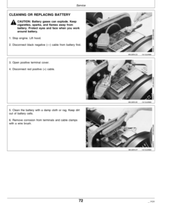 Alternative view of John Deere 430 Lawn & Garden Tractor (010001-) Operator's Manual (OMM79665)