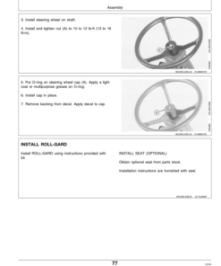 Alternative view of John Deere F912, F932 Front Mowers (010001-) Operator's Manual (OMM79676)