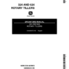 John Deere 324 & 624 Walk Behind Rotary Tillers (030001-) Operator's Manual (OMM80573)
