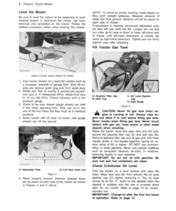 Alternative view of John Deere 100 Lawn Tractor & 34 Rotary Mower Operator's Manual (OMM80586)