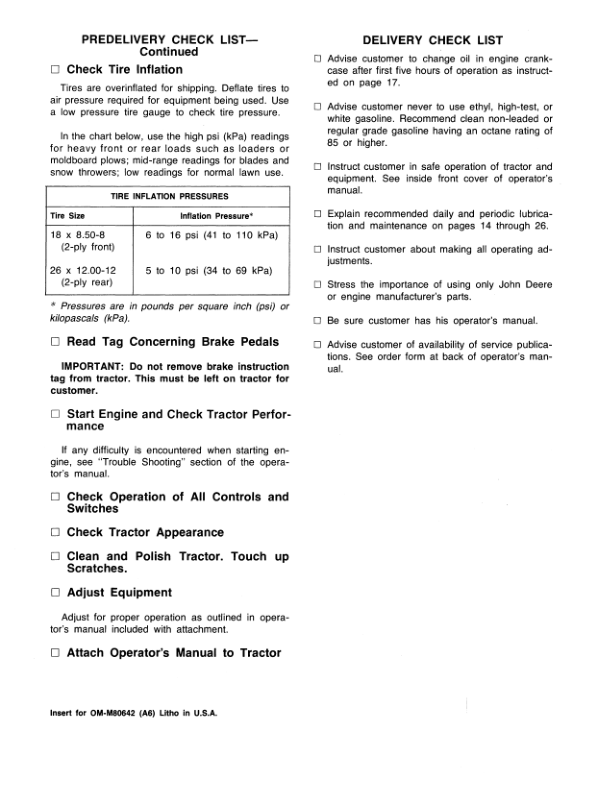 John Deere 400 Hydrostatic Tractor (055001- ) Operator's Manual (OMM80642) - Image 2