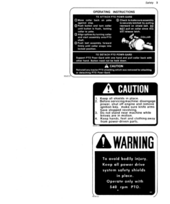 Alternative view of John Deere 40 Rotary Tiller ( - 450550) Operator's Manual (OMM81030)