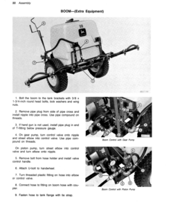 Alternative view of John Deere No. 5B Sprayer (080001-) Operator's Manual (OMM82108)
