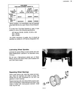 Alternative view of John Deere 108, 111 Lawn Tractors (095001-) Operator's Manual (OMM82526)