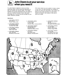 Alternative view of John Deere 68 Riding Mower (095001-) Operator's Manual (OMM82924)