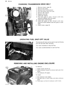 Alternative view of John Deere 68 Riding Mower Operator's Manual (OMM83273)