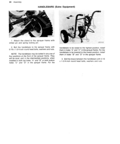Alternative view of John Deere 5B Sprayer (120071-) Operator's Manual (OMM83384)