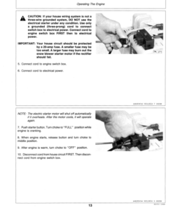 Alternative view of John Deere 826, 1032 Walk-Behind Snow Blower (155001-) Operator's Manual (OMM83544)