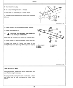 Alternative view of John Deere 21SP Walk-Behind Rotary Mower Operator's Manual (OMM83867)