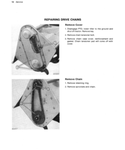 Alternative view of John Deere 40 Rotary Tiller (450551-) Operator's Manual (OMM83881)
