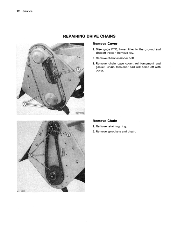 John Deere 40 Rotary Tiller (450551-) Operator's Manual (OMM83881) - Image 2