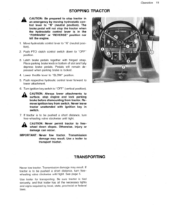 Alternative view of John Deere 317 Hydrostatic Tractor (156001-) Operator's Manual (OMM84243)