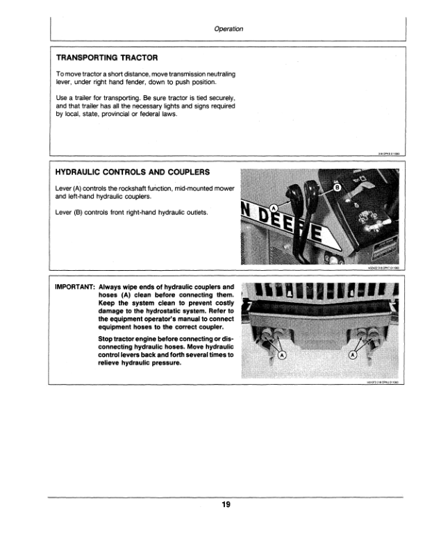 John Deere 318 Lawn & Garden Tractor Operator's Manual (OMM85014) - Image 2