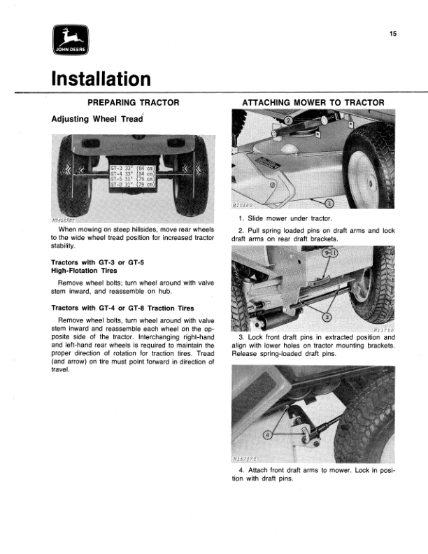 John Deere 39 Rotary Mower (190001-) Operator's Manual (OMM86121) - Image 2