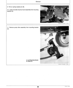 Alternative view of John Deere 30-Inch Hydraulic Tiller Operator's Manual (OMM87099)