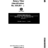 John Deere 448 Rotary Tiller (525001-) Operator's Manual (OMM88613)