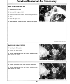 Alternative view of John Deere 330 Lawn & Garden Tractor Operator's Manual (OMM88939)
