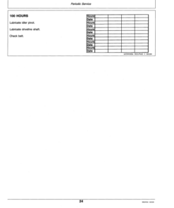 Alternative view of John Deere 60-Inch Rotary Mower for 400 Tractor Operator's Manual (OMM89089)