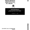 John Deere R70, R72, R92, S82, S92 Riding Mower Operator's Manual (OMM89603)